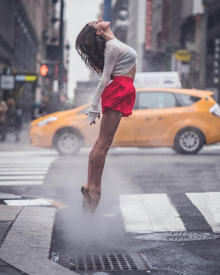 Mê hoặc với những vũ điệu ballet tuyệt đẹp trên đường phố New York - Ảnh 9