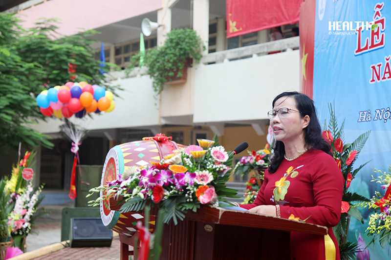 Tưng bừng lễ khai giảng năm học mới tại ngôi trường cũ của GS Ngô Bảo Châu - Ảnh 4