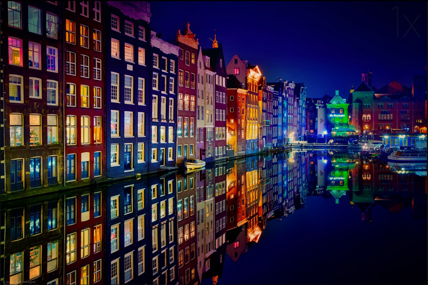 Sắc màu Amsterdam, Hà Lan - Ảnh: Juan Pablo deMiguel