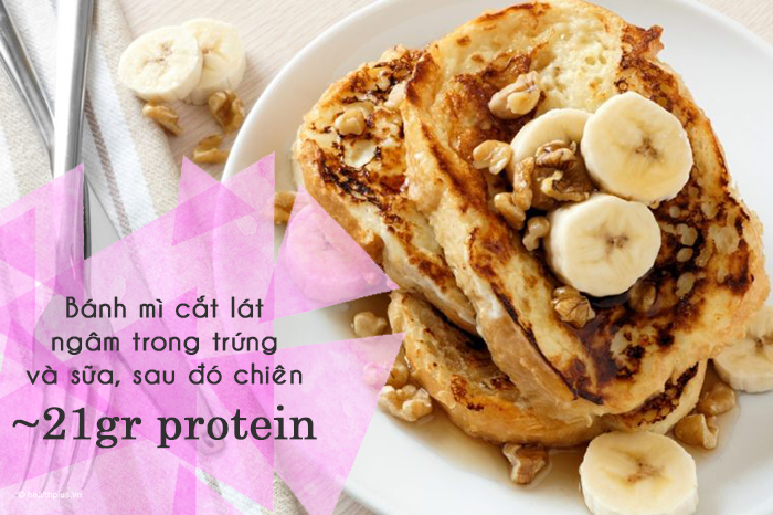 Thực đơn bữa sáng giàu protein cho người muốn giảm cân - Ảnh 12