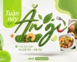 Thực đơn tuần mới tròn vị thơm ngon