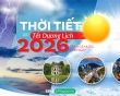 Thời tiết dịp Tết Dương Lịch 2026 trên cả nước thế nào?