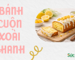 Infographic: Nhâm nhi cuối tuần với món bánh cuộn xoài chanh