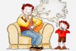 Trẻ tổn hại động mạch vì khói thuốc thụ động