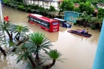 Chùm ảnh: Quảng Ninh chìm trong biển nước sau trận mưa lịch sử