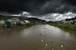 Những hình ảnh hãi hùng mưa lũ tấn công các tỉnh phía Bắc