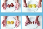 Xoè bàn tay, đếm món ăn để cân bằng calorie mỗi ngày (cho nam giới)