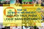 10 sự kiện nổi bật năm 2015 của Hiệp hội Thực phẩm chức năng Việt Nam