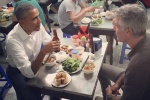 Tổng thống Obama ăn bún chả cùng đầu bếp Mỹ nổi tiếng