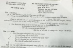 Bà Rịa - Vũng Tàu: Cá chết, biển ô nhiễm vào đề thi văn lớp 10