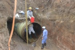 Đường ống dẫn nước sạch Sông Đà gặp sự cố lần thứ 19