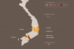Bản đồ bệnh Zika đang lan truyền ở Việt Nam