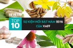 10 sự kiện nổi bật năm 2016 của Hiệp hội Thực phẩm chức năng Việt Nam