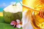 7 lợi ích bất ngờ khi uống nước dừa với mật ong