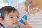 Ổ vi khuẩn trong dụng cụ hút mũi cho trẻ nhỏ