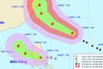 Biển Đông có thể đón bão vào ngày ngày mai