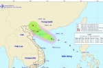 Áp thấp nhiệt đới tiến sát đất liền các tỉnh Quảng Ninh - Hải Phòng
