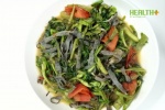 Bông thùa xào cần – Món ăn đặc sản Quảng Ninh