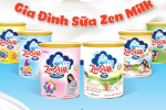 ZenMilk – gia đình sữa bột chăm lo toàn diện sức khỏe gia đình
