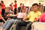 Hàng nghìn người hiến máu trong ngày hội quân Hành trình Đỏ 2018