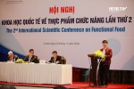 Hội nghị khoa học quốc tế về Thực phẩm chức năng lần 2 thu hút hơn 300 đại biểu
