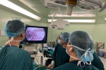 Thực hiện thành công kỹ thuật cắt gan nội soi cho bệnh nhân ung thư gan