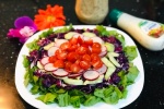 Trộn salad rau củ sốt vừng cho bữa tối thêm sắc màu