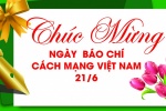 Nhân ngày Báo chí Cách mạng Việt Nam 21.6