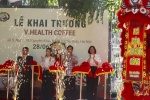 Khai trương cửa hàng V.Health Coffee đầu tiên tại Hà Nội