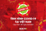 12 giờ qua, thêm 68 ca COVID-19 tại 4 tỉnh, thành và Bệnh viện K