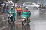 Cuối tuần, Hà Nội và các tỉnh Bắc Bộ mưa dông diện rộng