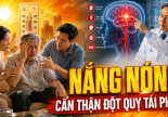 3 lưu ý khi chăm sóc người từng bị đột quỵ trong thời tiết nắng nóng