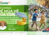 Làm thế nào để con có mùa Hè khỏe mạnh?