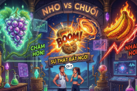 Nho và chuối: Loại nào khiến đường huyết tăng nhanh hơn?