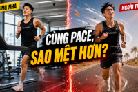 3 yếu tố khiến chạy ngoài trời “khó nhằn” hơn so với chạy trên máy