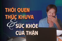 Thức khuya kéo dài ảnh hưởng đến sức khỏe thận thế nào?