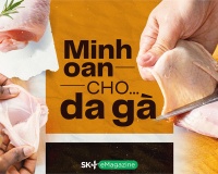 Minh oan cho… da gà
