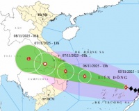 Bắc Bộ nhiệt độ tăng nhẹ, bão Kalmaegi đã vào Biển Đông