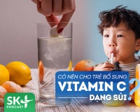 Podcast: Trẻ em có nên bổ sung vitamin C dạng sủi thường xuyên không?