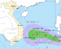 Bắc Bộ đón đợt không khí lạnh mới, bão số 15 sắp vào biển Đông