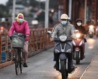 Bắc Bộ trời rét, Trung Bộ mưa lớn nhiều nơi