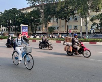 Bắc Bộ lạnh buốt vào sáng sớm 