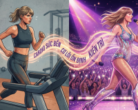 5 bài học từ quá trình tập luyện cho “The Eras Tour” của Taylor Swift