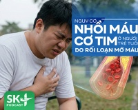 Podcast: Nguy cơ nhồi máu cơ tim ở người trẻ do rối loạn mỡ máu