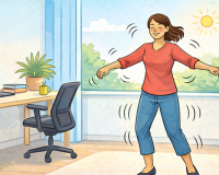 “Nạp” năng lượng bằng vài phút nghỉ ngơi