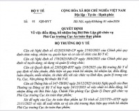 Bộ Y tế điều động, bổ nhiệm Phó Cục trưởng Cục An toàn thực phẩm