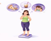 Infographic - 6 thói quen góp phần gây tăng cân