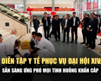 Toàn cảnh diễn tập xử lý 4 tình huống y tế khẩn cấp phục vụ Đại hội Đảng toàn quốc lần thứ XIV