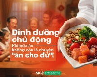 Dinh dưỡng chủ động: Khi bữa ăn không còn là chuyện “ăn cho đủ”