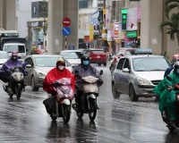 Mưa rét bao trùm Bắc Bộ ngày đầu tuần